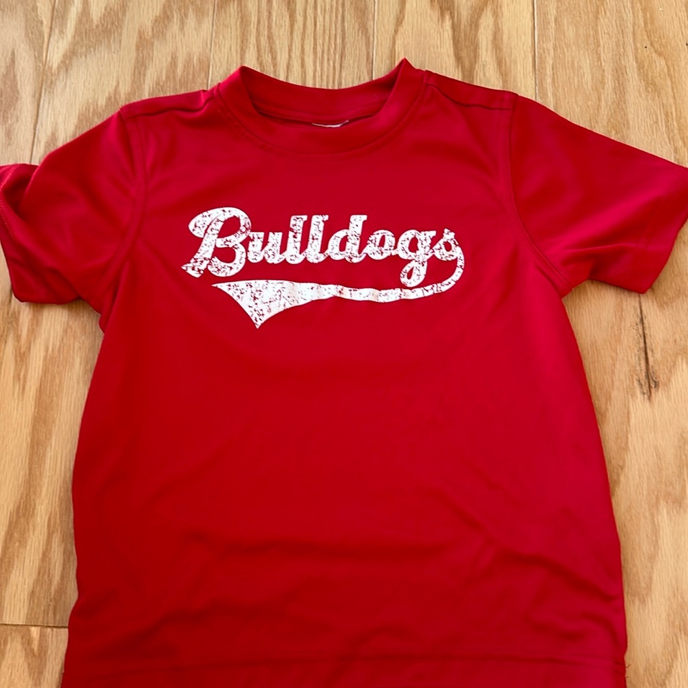 Kids Unisex Small Dri-fit “Bulldogs” tee